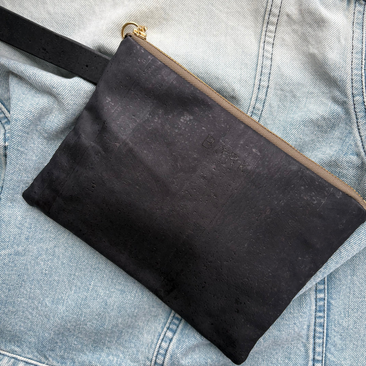 Clutch av korkskinn