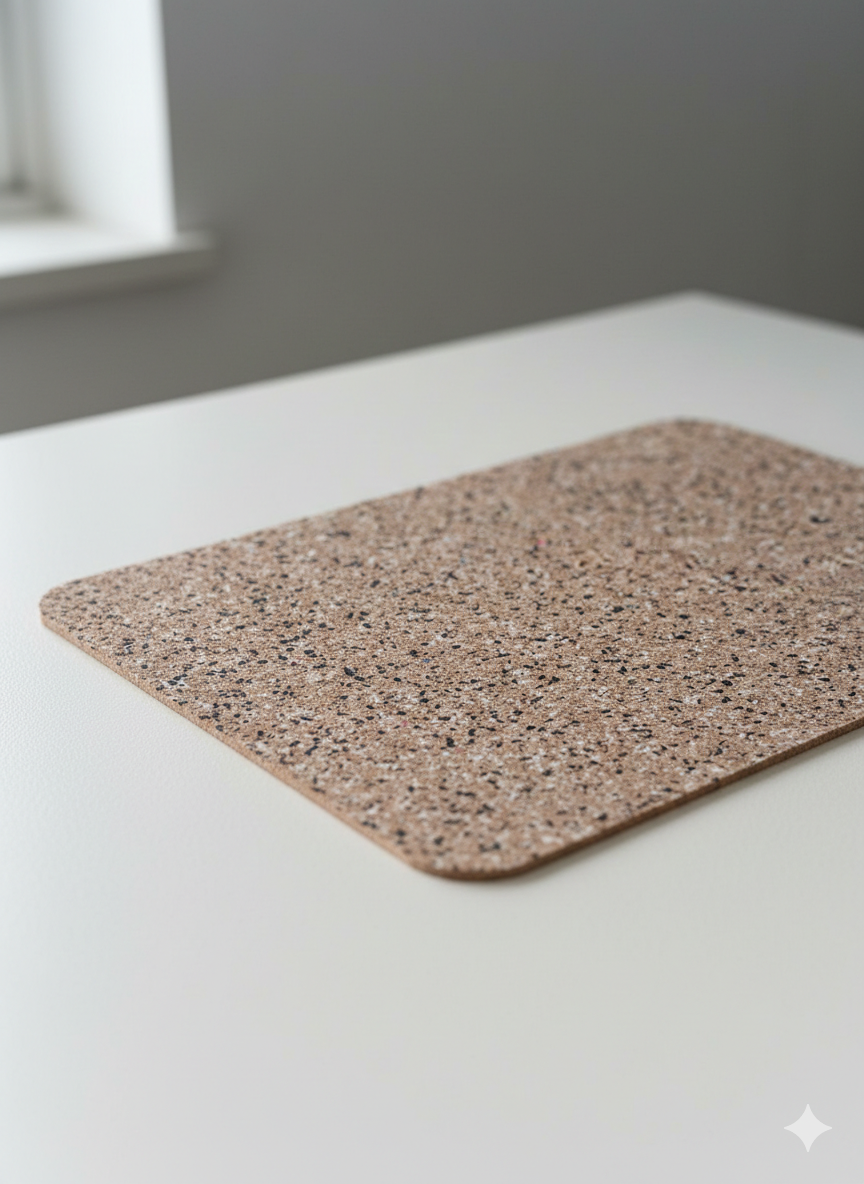 4-pack spisebrikker multi brun