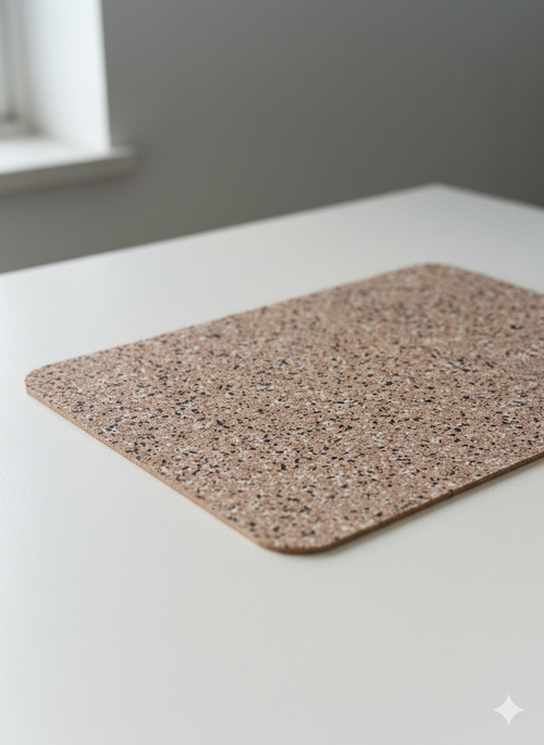 4-pack spisebrikker multi brun