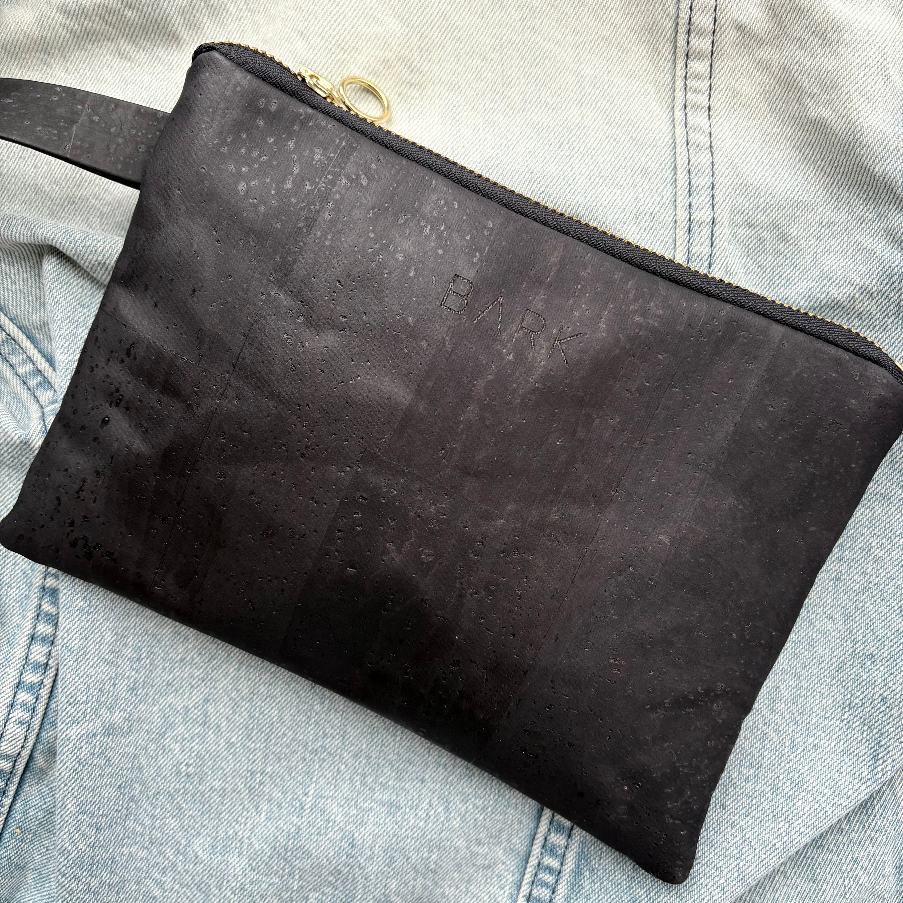 Clutch av korkskinn