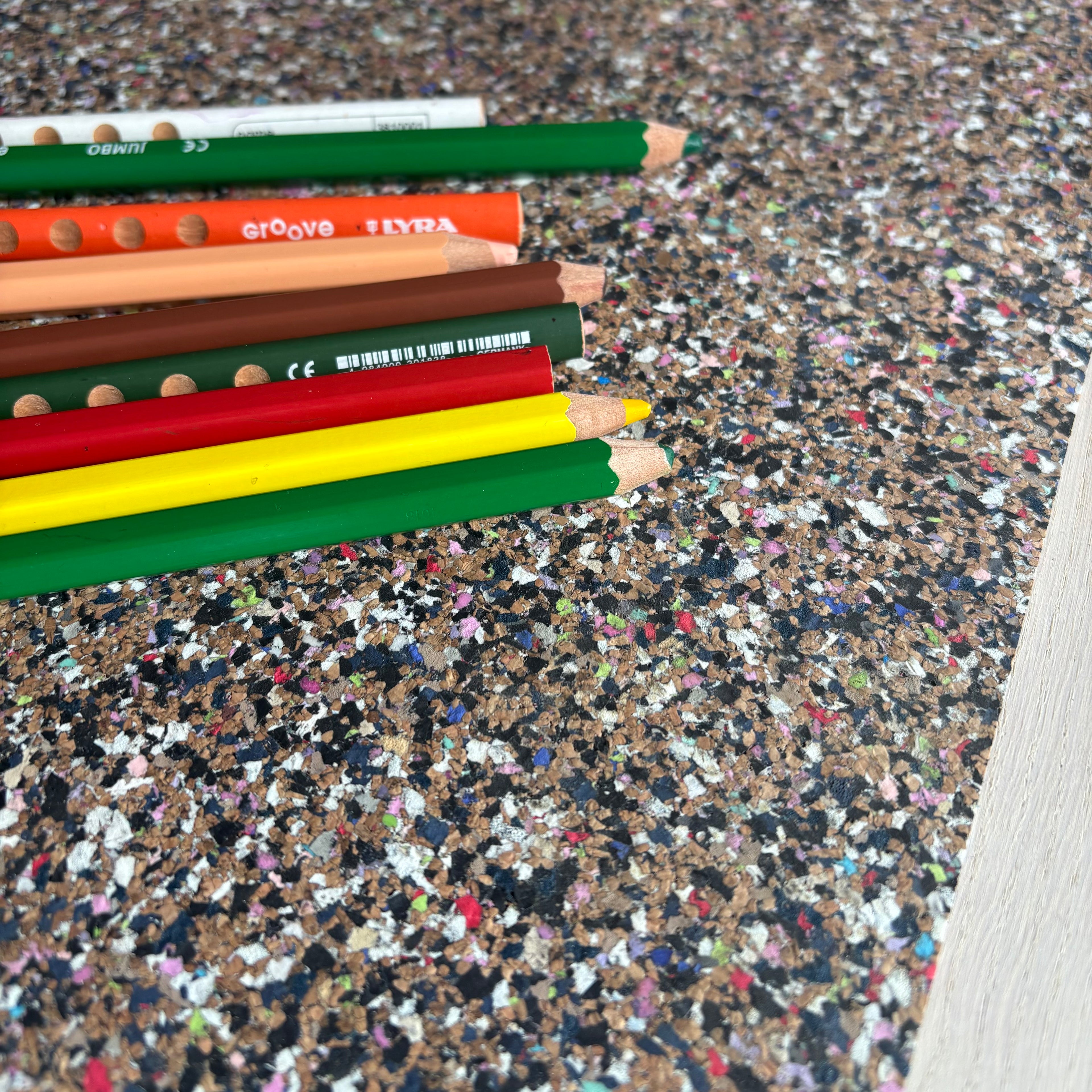 4-pack spisebrikker multi farget