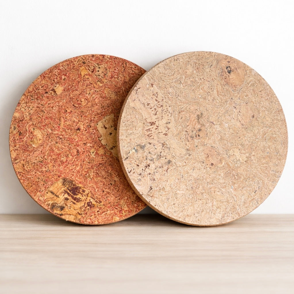 Gryteunderlag med korkmønster