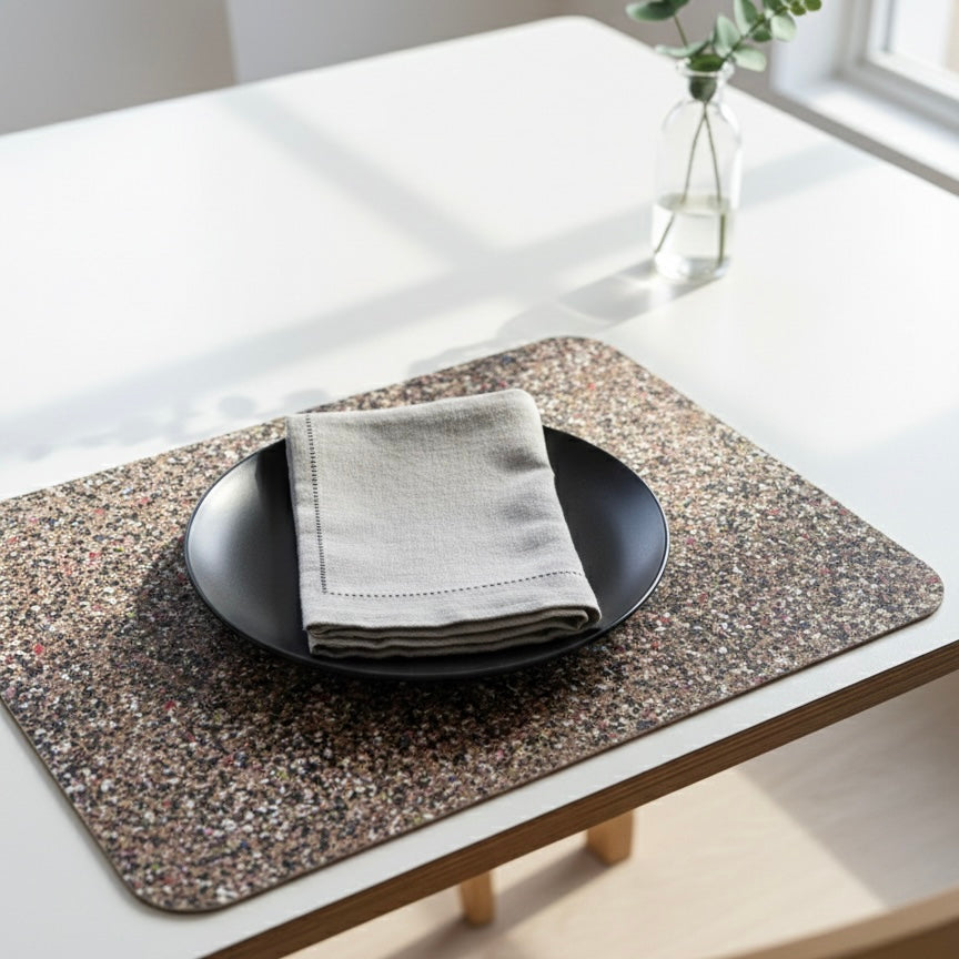 4-pack spisebrikker multi farget