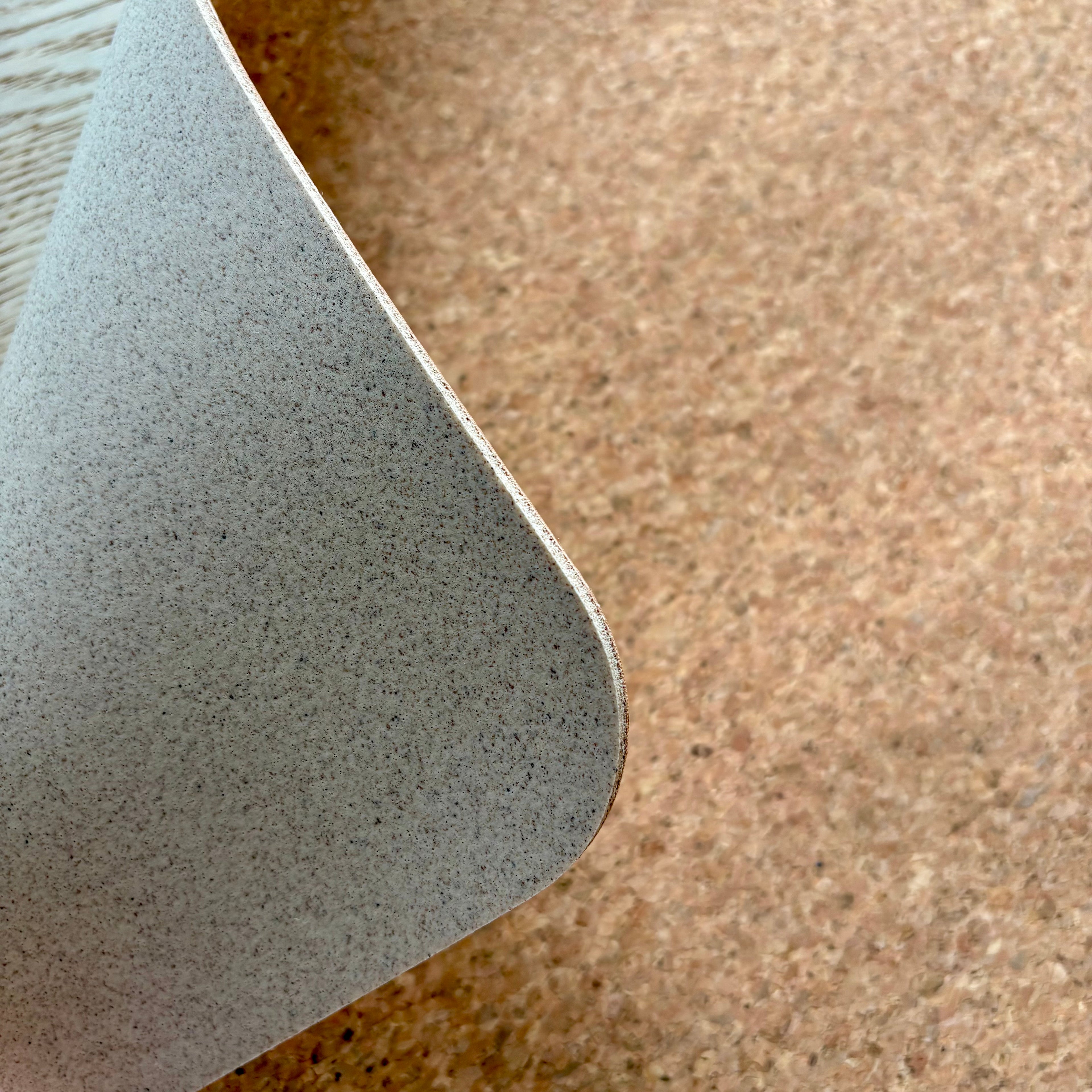 Gulvbeskytter av kork — yogamatte & barnestolmatte